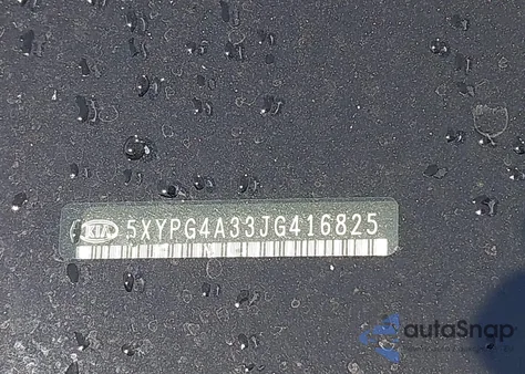 2018 Kia Sorento 2.4L Lx из США, поврежденный, VIN 5XYPG4A33JG416825